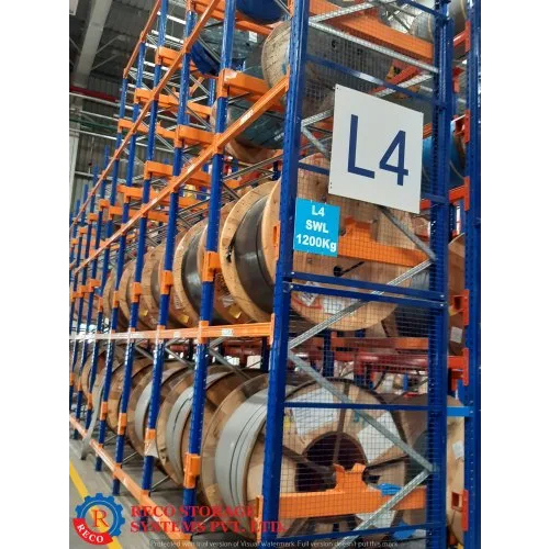 Cable Drum Storage Rack - Capacity: 50-100 Kg