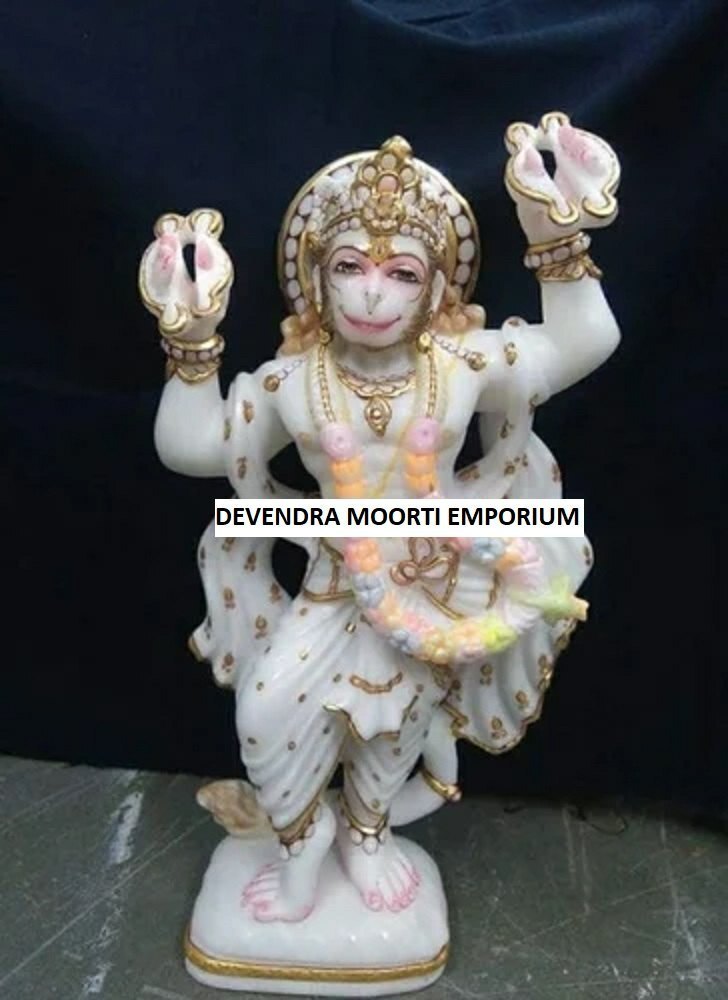 "Buy Marble Hanuman Moorti at Best Price a Ideal for Trade & Retail.