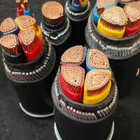 4 Core Copper Armoured Cable - Insulation Material: Pvc