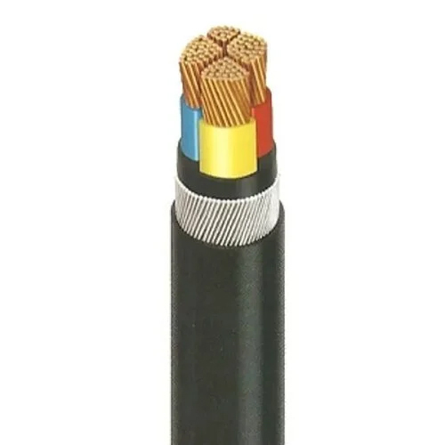 Megacab 4 Core Lt Copper Armoured Xlpe Cable - Length: 90 Meter (M)