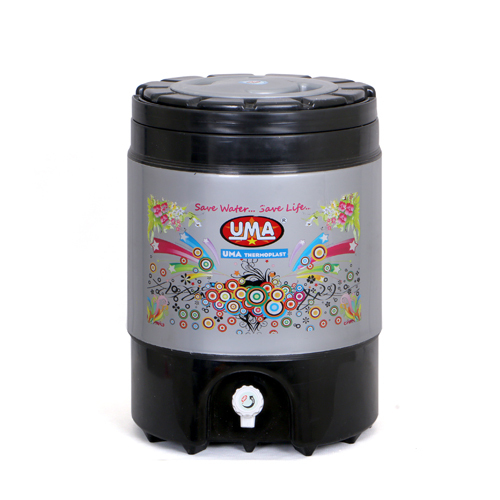 18Ltr Black And Grey Color Water Camper - Material: Plastic