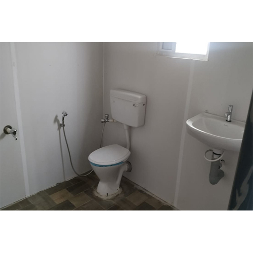 4 Cabin Container Toilets - Color: Blue