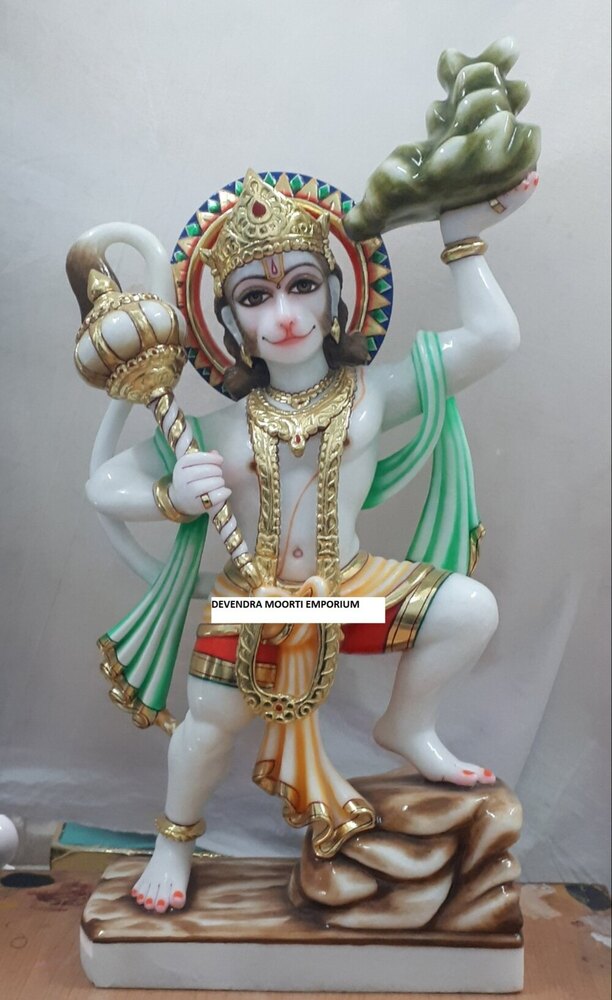 Custom Marble Hanuman Moorti  Temple Collection