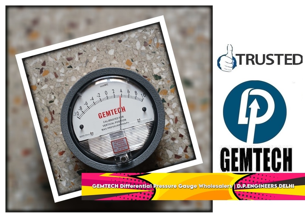 Series G2000 GEMTECH Differential Pressure Gauges For Pawar Industrial Area Chikhali Pune