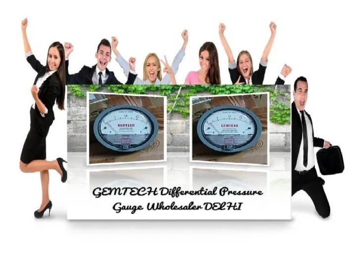 G2010 GEMTECH Differential Pressure Gauge 0-10 Inch W.C