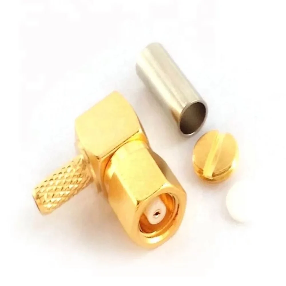 SMC Female R/A Crimp Type