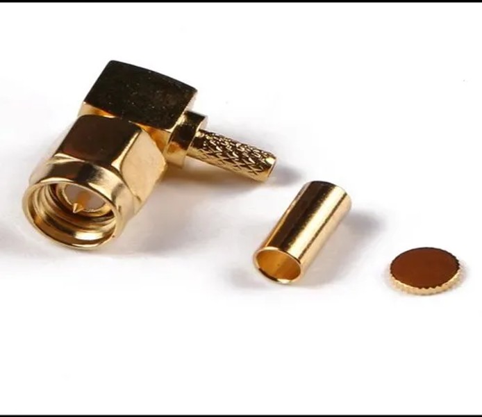 SMA MALE R/A CRIMP TYPE