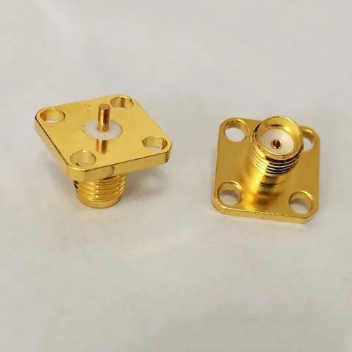 SMA FEMALE 4 HOLE FLANGE MOUNT