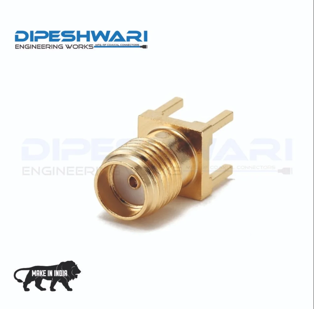 Sma Female Stright Pcb Mount