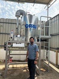 Solvent recovery system and chiller