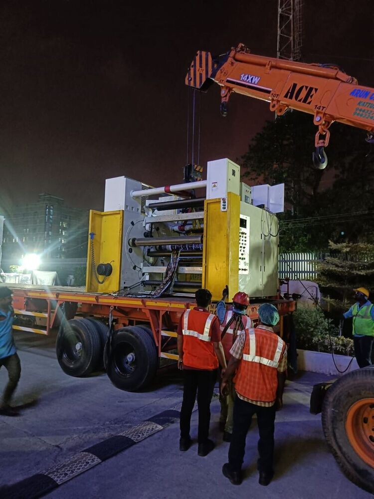Plant and machine installation