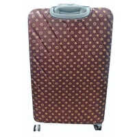 Roverlite Brown Printed Luggage Trolley Bag