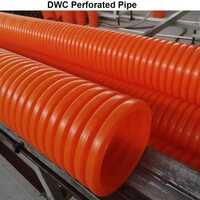 Dwc Perforated Pipe - Color: Orange