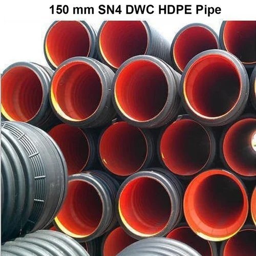 150 mm SN4 DWC HDPE Pipe