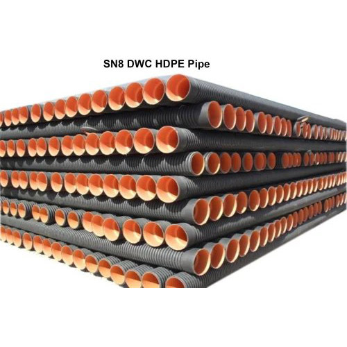 SN8 DWC HDPE Pipe