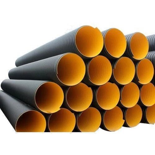 Sn4 Dwc Hdpe Pipe - Color: Black