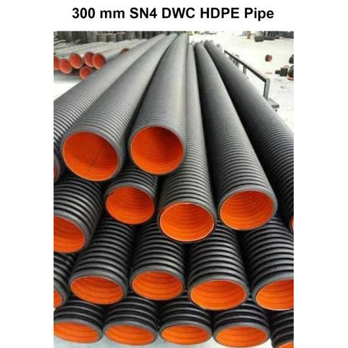 300 mm SN4 DWC HDPE Pipe
