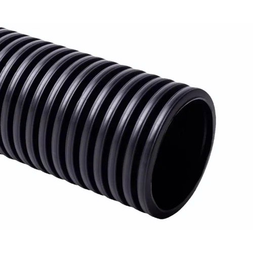 Dwc Underground Pipe - Hdpe, 12 Meters Long, Black Color | Smooth Surface Finish, Butt Fusion Connection, High Corrosion Resistance
