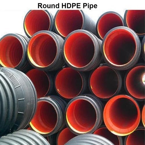 Round HDPE Pipe