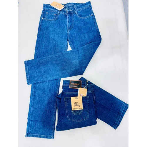 Men Comfort Fit Blue Denim Jean