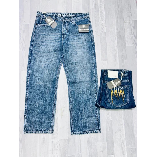 Amiri Men Straight Denim Jeans