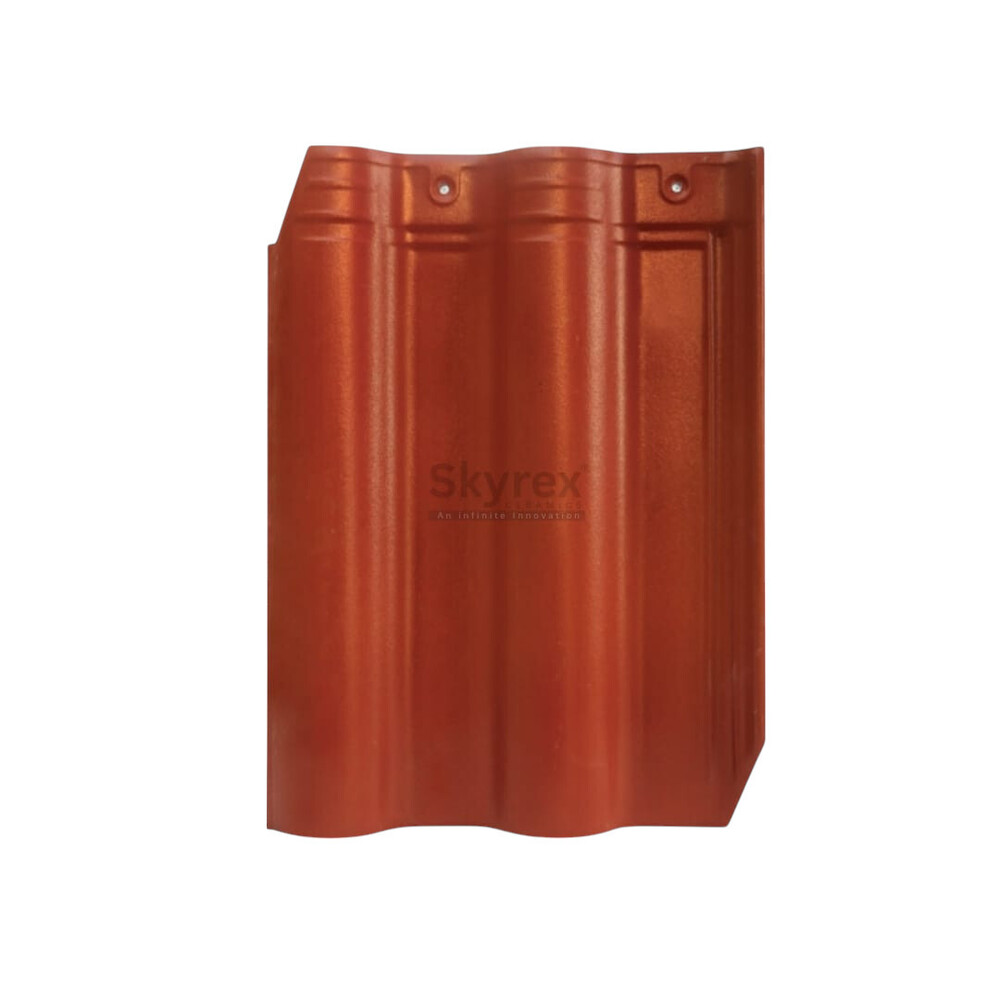 400X300Mm Glazed Terracotta Clay Ceramic Roofing Tile - Color: Any Color