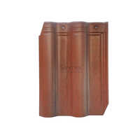 Antique Red Ceramic Glazed Roofing Tile