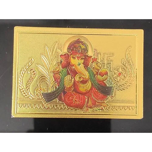 Gold Foil Hindu Gods Images - Features: Eco-Friendly