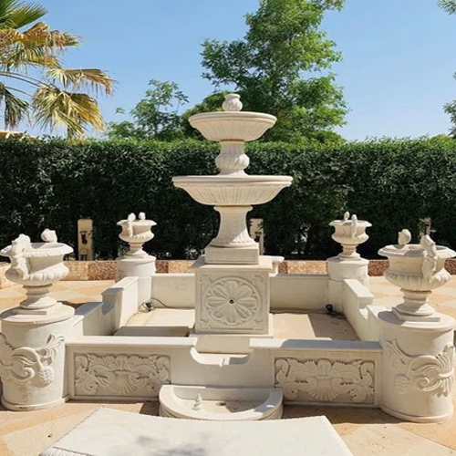 Marble Center Fountain