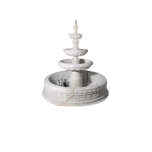 White Marble Fountain