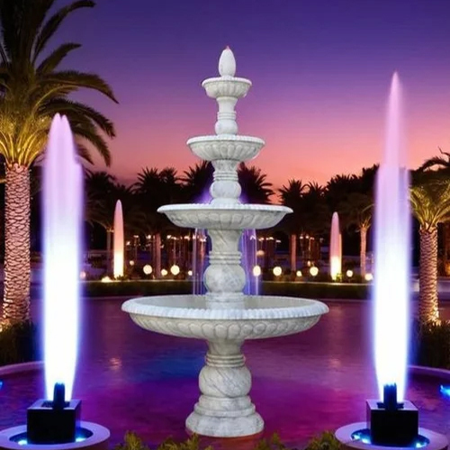 7 Feet Marble Fountain