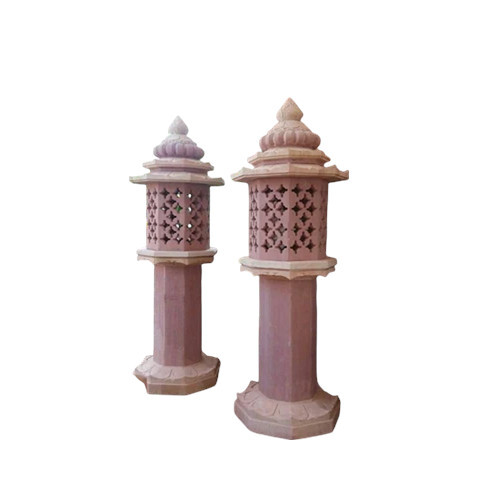 Marble Pedestal Lamp
