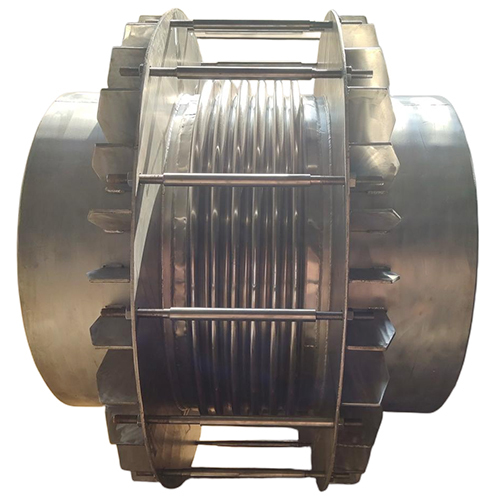 Single Axial Bellow With Rib Plate