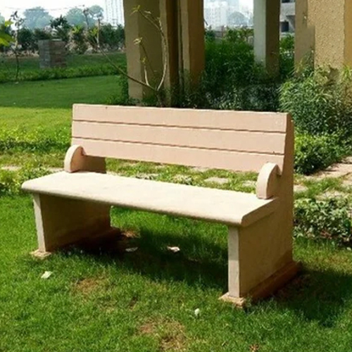 Marble Garden Bench