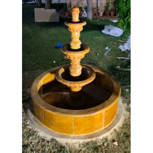 Sandstone Garden Fountain