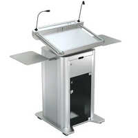 Metal Podium - Color: White