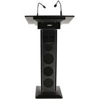 Black Metal Audio Electronic Lectern Podium