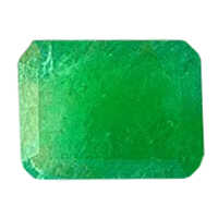 10.45 Cts Square Cut Emerald Panna