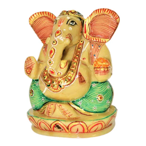 Yellow Agate Ganesha