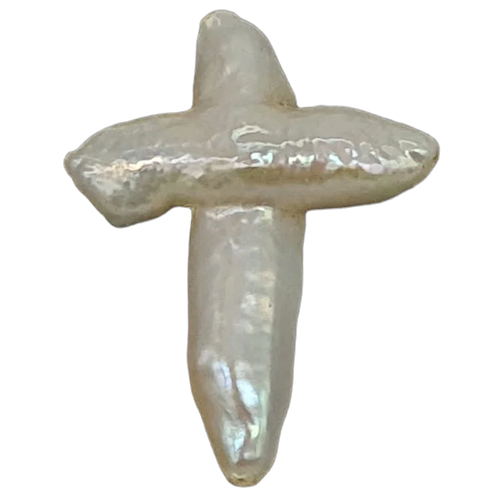 Antique Cross Sea Pearl