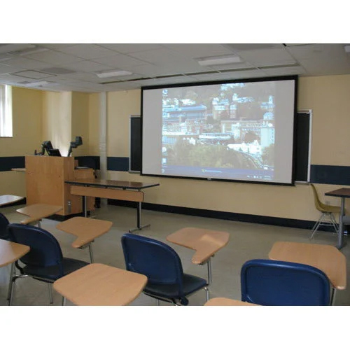Classroom Digital Projector Screen - Resolution: 4K