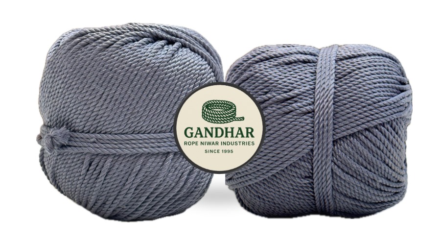 Resham Baan Rope - Color: Blue