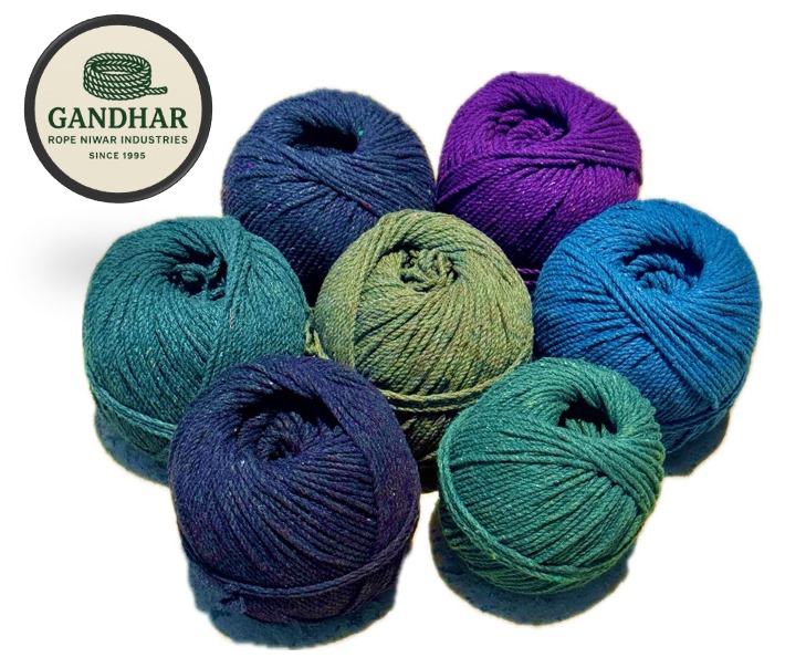 Resham Baan Rope - Color: Blue