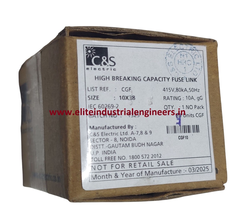 C&s Fuse Point Cgf10 10amp - Color: Transparent