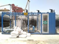 FULLY AUTOMATIC INLINE ONE PASS TYPE CRUMB RUBBER MODIFIED BITUMEN PLANT
