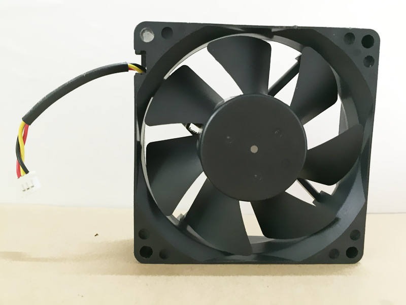NIDEC D08A-12TU 80X80X25mm 8025 8cm 12V DC 0.19A 2.28W 3400RPM 42CFM Ball Bearing Silent Power Axial Cooling Fan