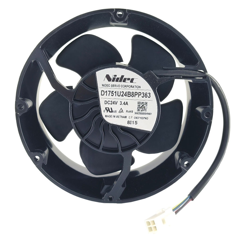 D1751U24B8PP363 3.4A Fan 24V 172x172x51mm Original High-quality Stable Performance Axial Fan Inverter
