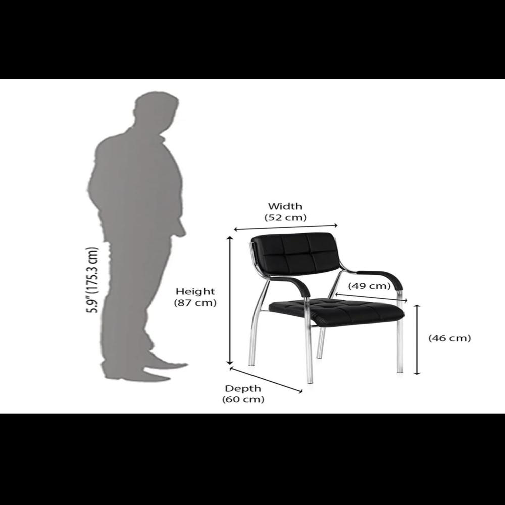 NILKAMAL INDUS VISITOR CHAIR 