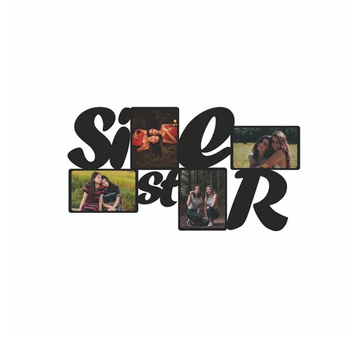 PPSF49 Sister Personalized Sublimation Photo Frames
