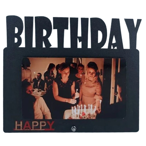 Pp41 Sublimation Photo Frame - Color: Black